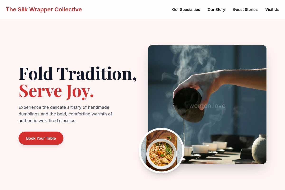 Savory Chinese Food