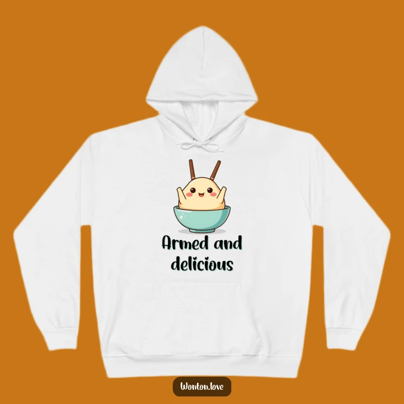 Funny Chopstick Wonton Hoodie: Cozy Comfort with a Humorous Design