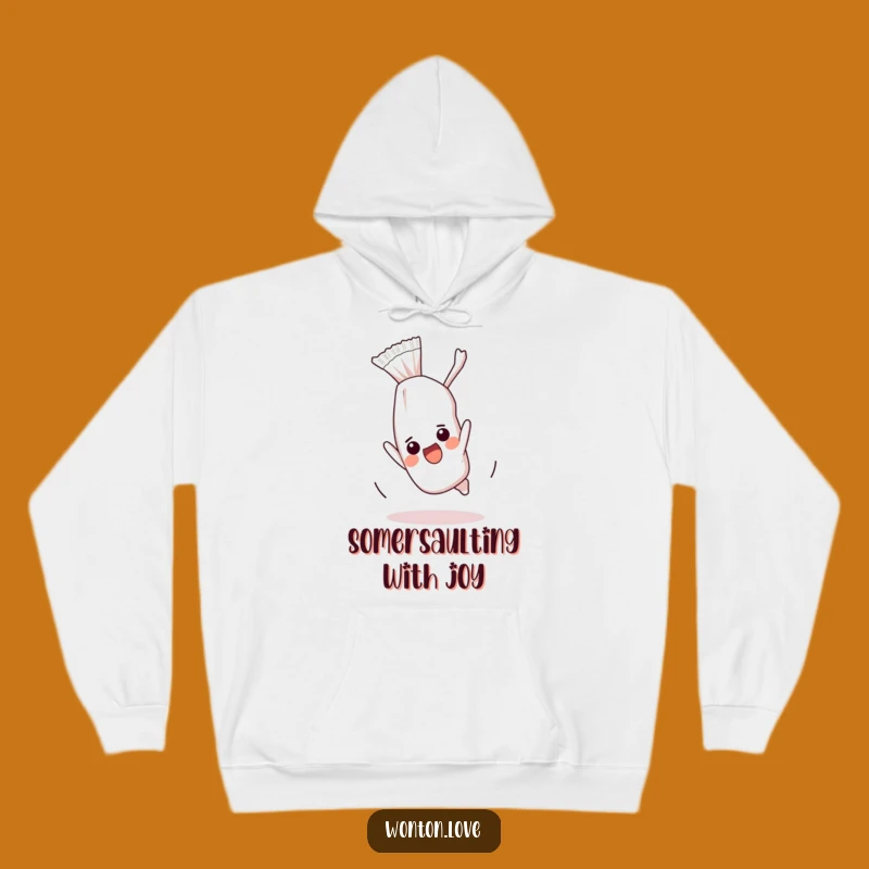 Funny Wonton Flip Hoodie: Cozy & Comical Playful Wear, Perfect Gift